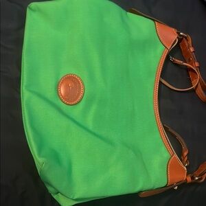 Green and Brown Tote Bag